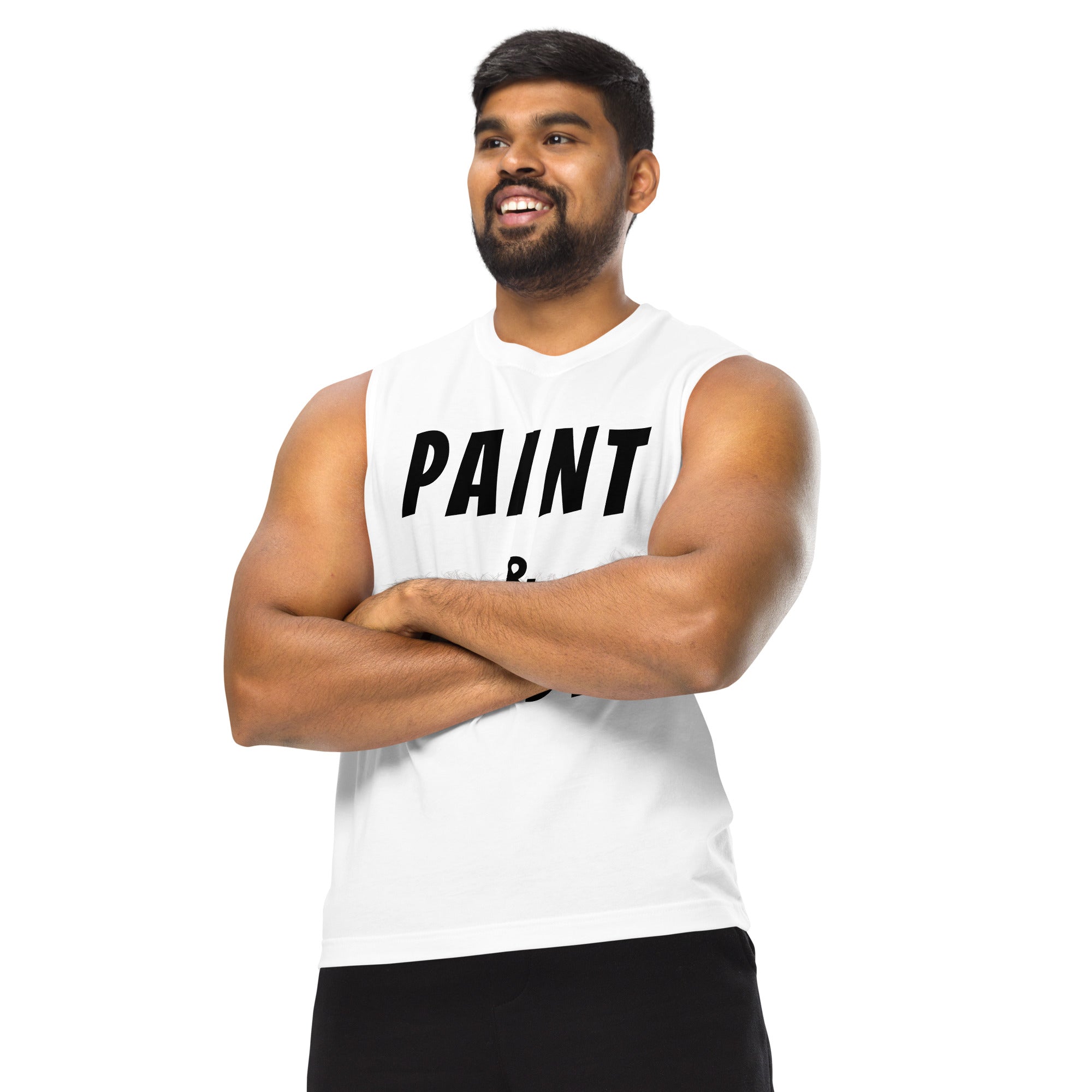 Paint & Powder Muscle Shirt-Fete Massive